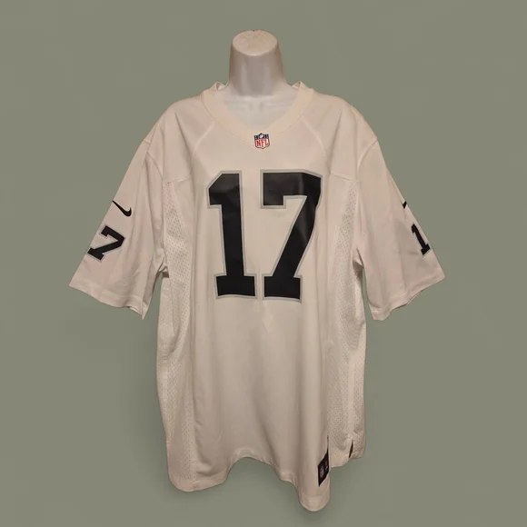 NFL White Jersey with Bold Black Numbers - Picture 1 of 10